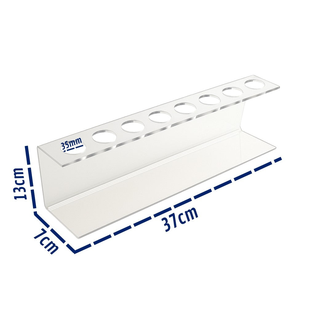 Suporte Expositor Temaki Sorvete Acrilico Cristal 8 Cones