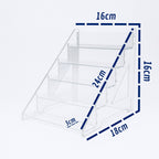 Expositor Display Escadinha Esmalte Acrilico 5 Andares