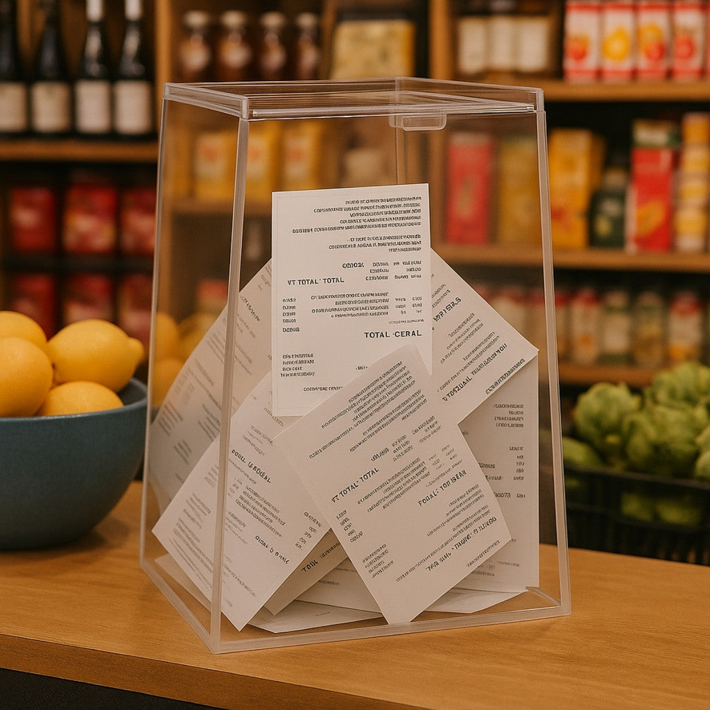 Caixa Urna Acrilico Sorteio