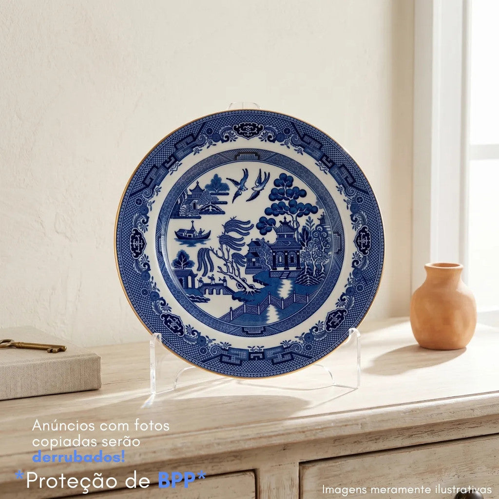 Suporte Pratos Decorativos Expositor Louças Porcelanas Apoio Cerâmicas Ornamentais Display