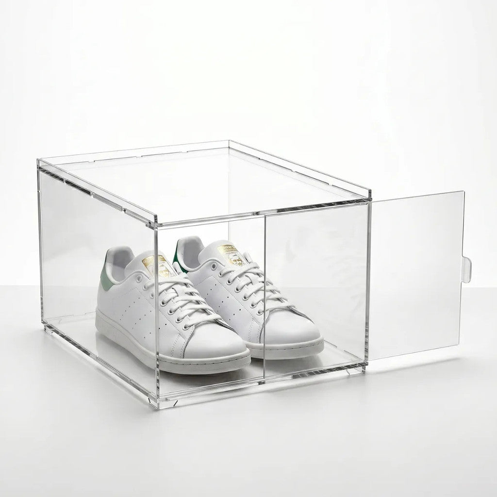 Caixa Sapateira Tênis Empilhável Organizador Modular Box Calçado Sneaker Sapato Display