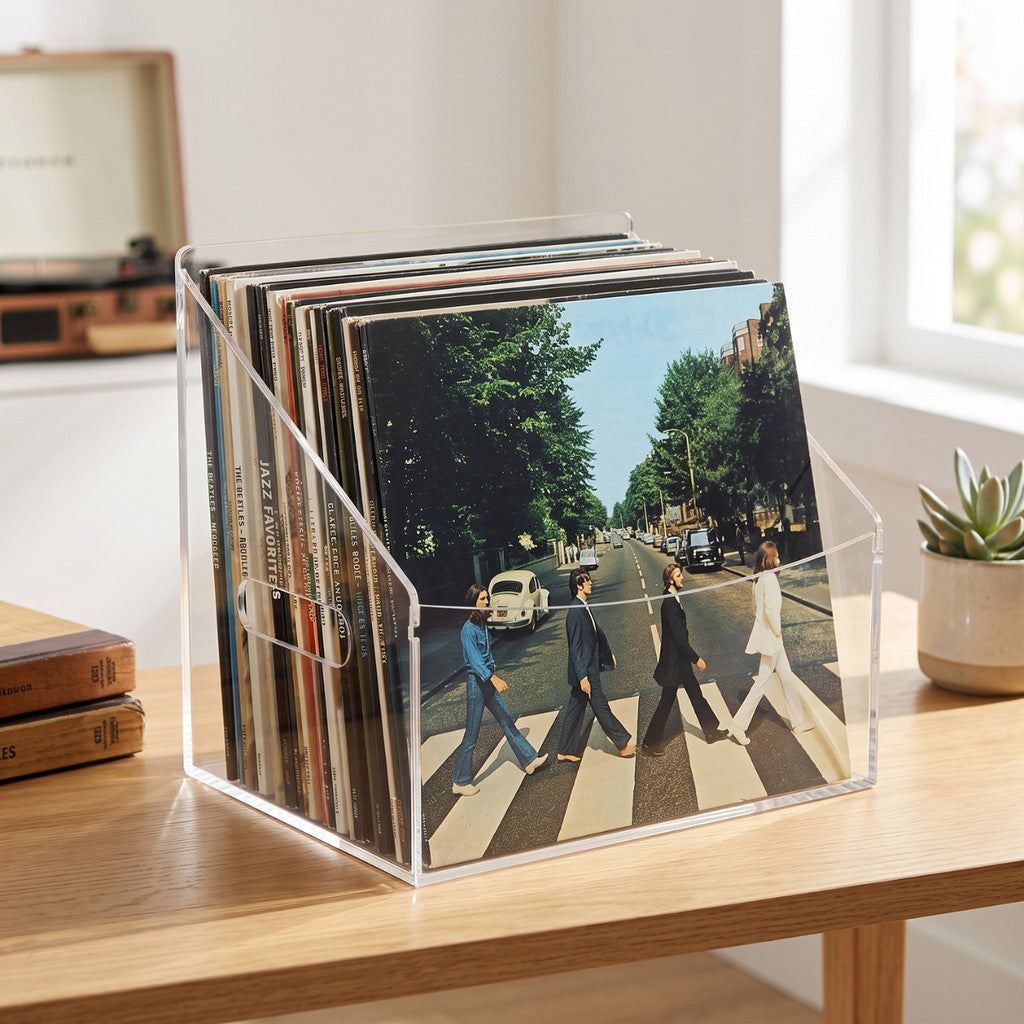 Expositor Suporte Discos Vinil LP Organizador