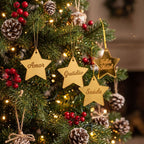 10 Estrelas Aplique Pçs Feliz Natal 6cm Dourado