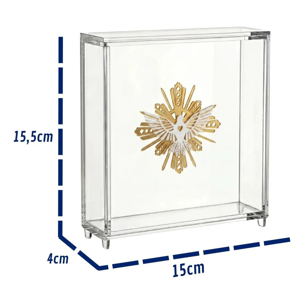 Quadro Caixa Divino Espírito Santo Decorativo