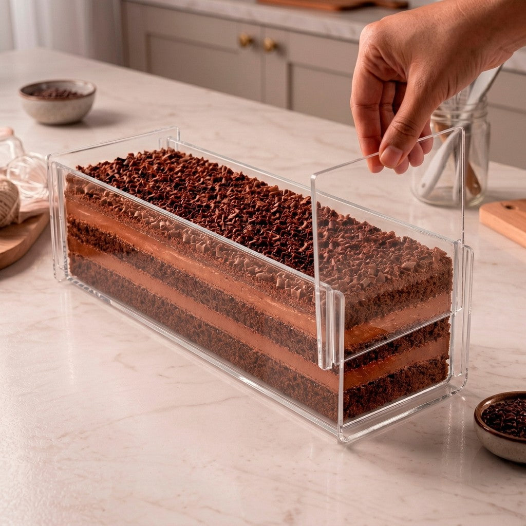 Forma Slice Cake Fatia Bolo Confeitaria Base Profissional