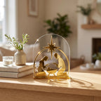 Presépio Natalino Menino Jesus Decoração Enfeite Mesa