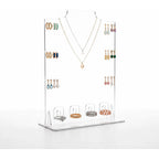 Expositor Joias Colares Brincos Aneis Vitrine Loja Suporte Organizador