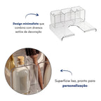 Porta Secador Cabelo Organizador Escova Pente Parede