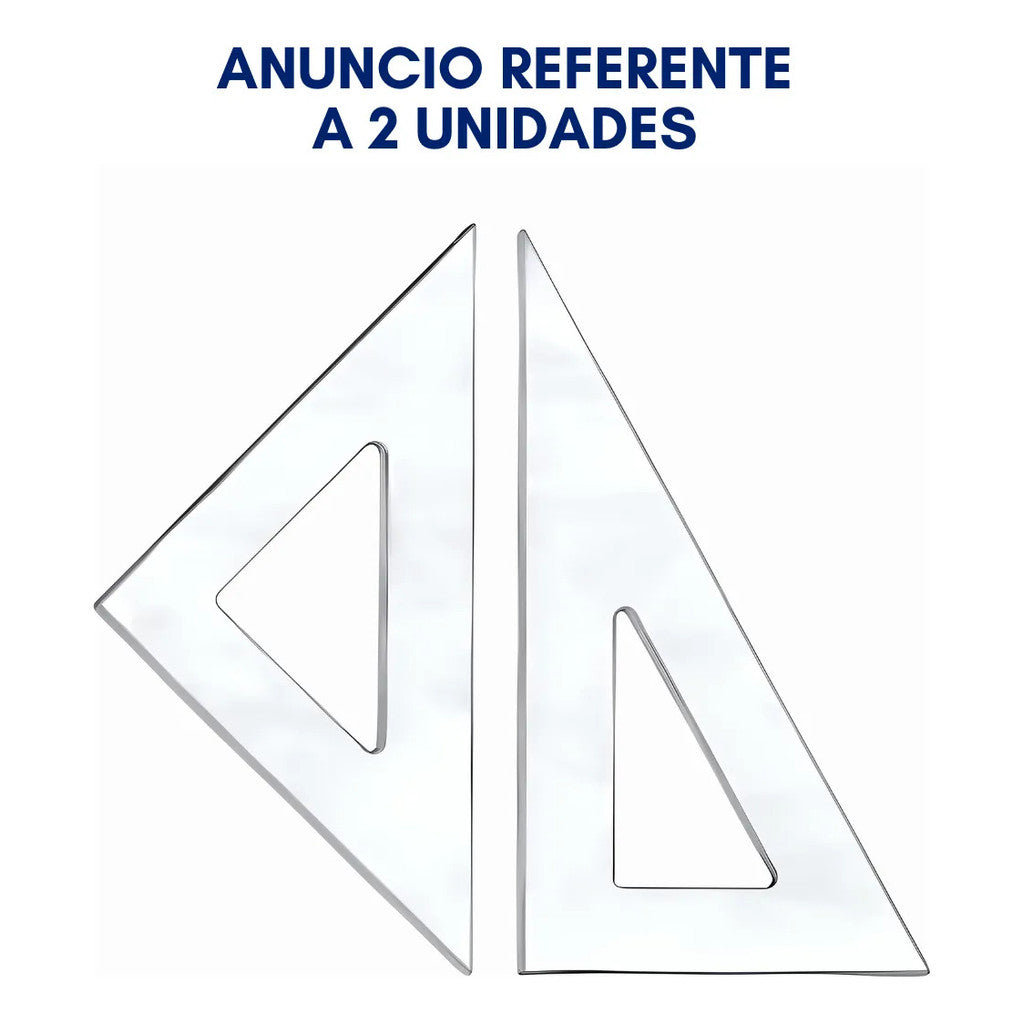 Esquadros 45-60°graus Desenho Técnico Arquitetura Ângulos
