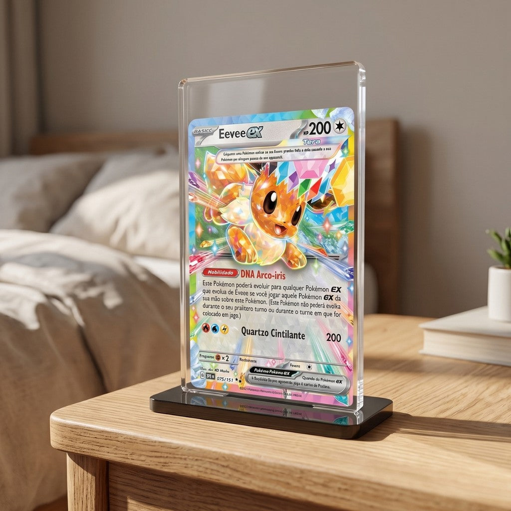 Expositor Figurinha Porta Card Tcg Pokemon