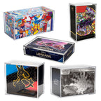 Caixa Booster Box TCG Etb Americana Nacional Lorcana Mini Protetor Expositor Suporte