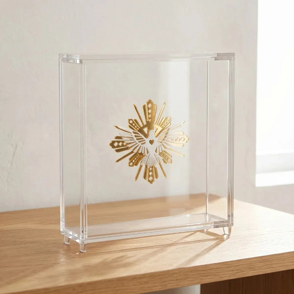 Quadro Caixa Divino Espírito Santo Decorativo