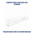 Organizador Esmalte Prateleira Parede Manicure Unhas Salão Coleção Estética Multiuso