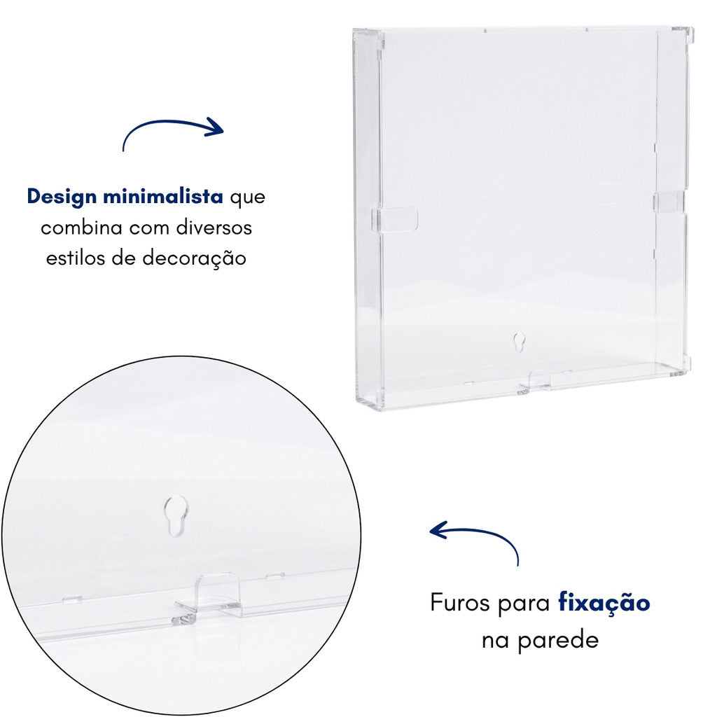 Suporte Pratos Decorativos Moldura Bodas Expositor Louças Cerâmicas