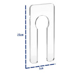 Kit 10 Separadores Cabides Organizador Armário Closet Loja Guarda-Roupa Arara Divisórias