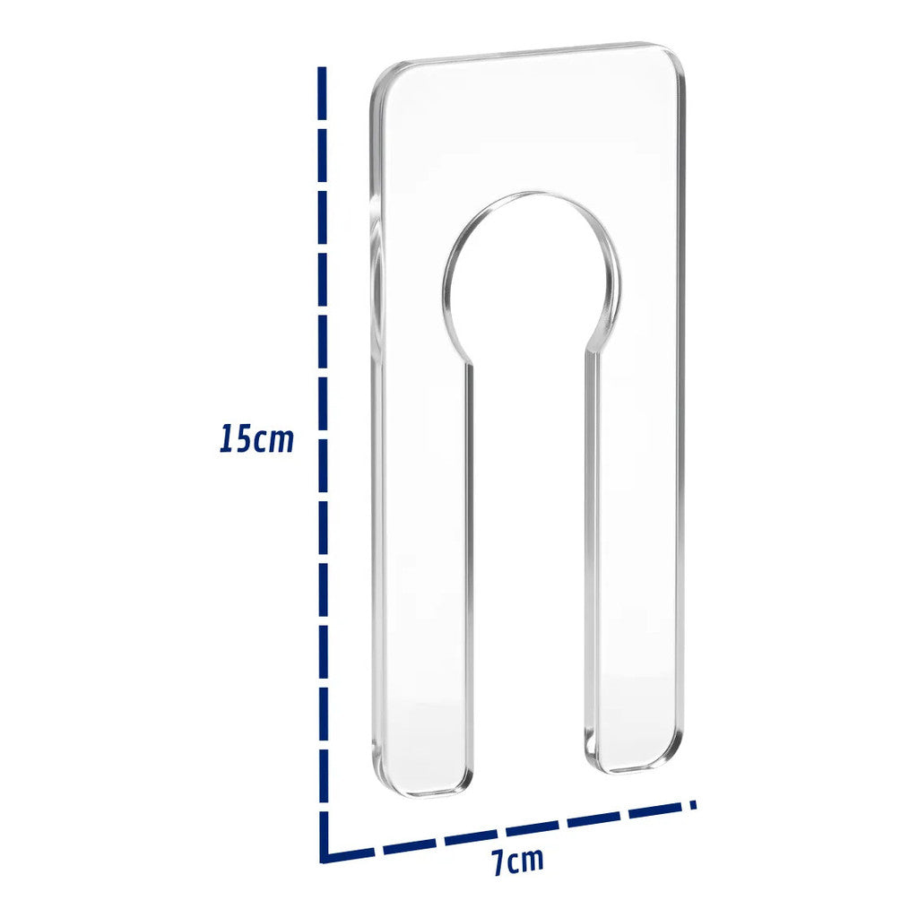 Kit 10 Separadores Cabides Organizador Armário Closet Loja Guarda-Roupa Arara Divisórias