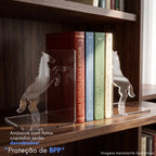 Aparador Livro Cavalo Bibliocanto Prateleira Suporte