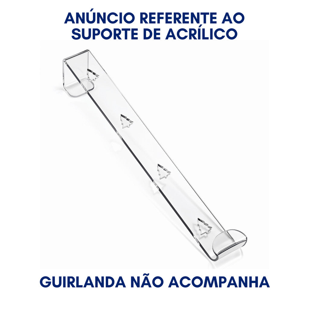 Pendurador Guirlanda Suporte Decoração Natal Porta Gancho