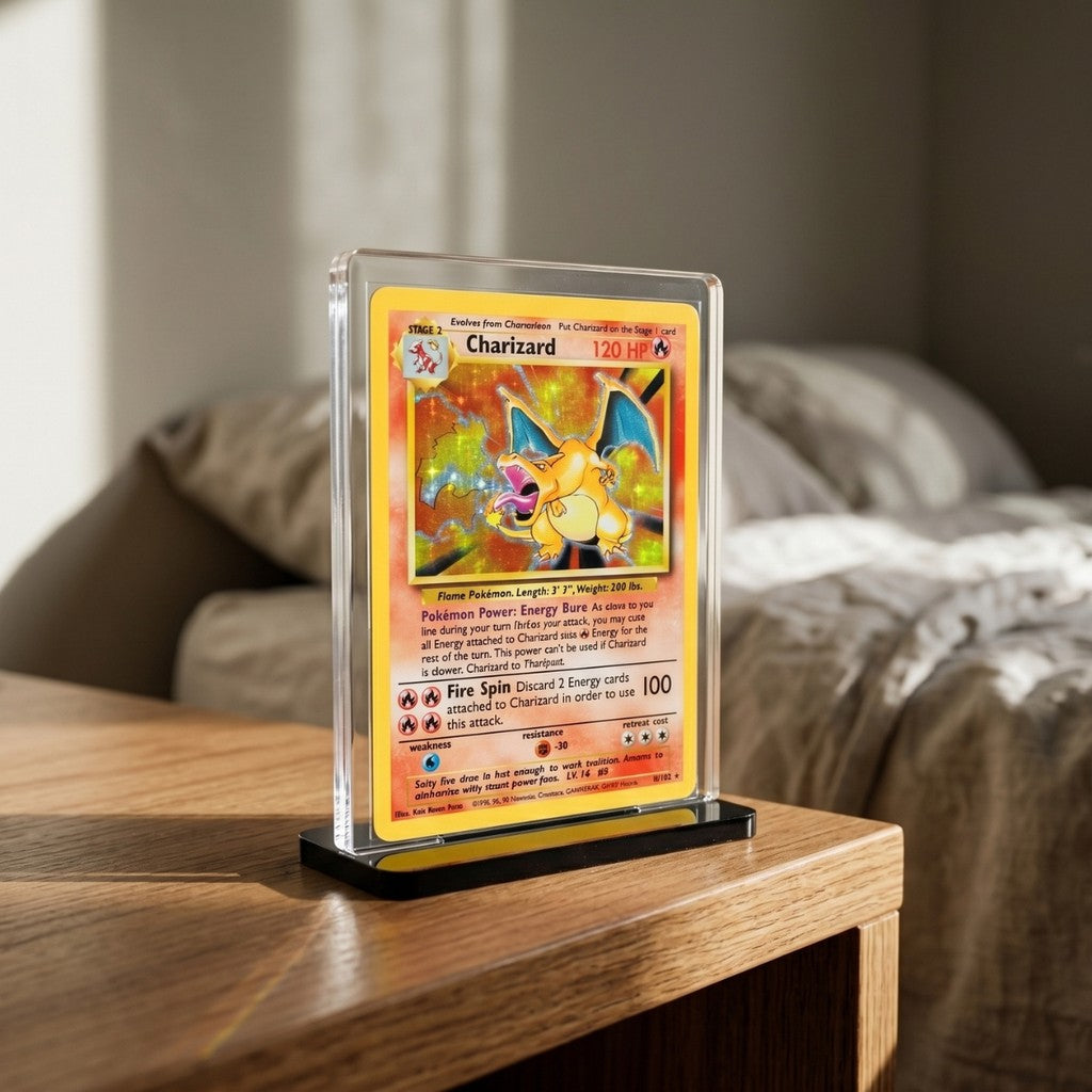 Expositor Figurinha Porta Card Tcg Pokemon