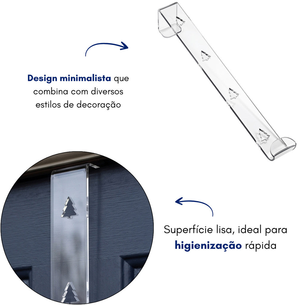 Pendurador Guirlanda Suporte Decoração Natal Porta Gancho