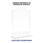 Expositor Joias Colares Brincos Aneis Vitrine Loja Suporte Organizador