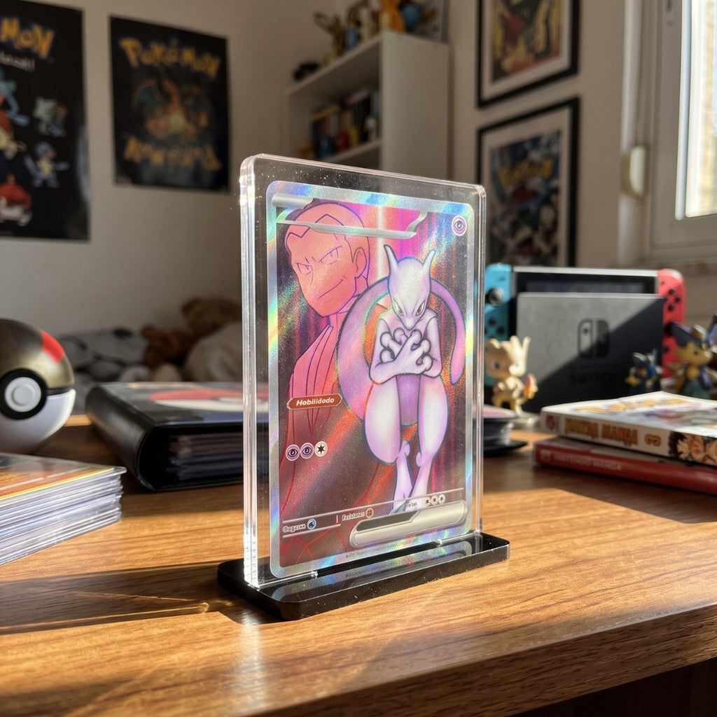 Expositor Figurinha Porta Card Tcg Pokemon