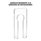 Kit 10 Separadores Cabides Organizador Armário Closet Loja Guarda-Roupa Arara Divisórias