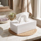 Porta Lenços Papel Interfolha Caixa Display Banheiro Lavabo