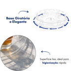 Porta Copos Shot Dose Giratório Presente Personalizado Drink