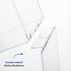 Prateleira Parede Modular Organização Quarto Decorativa Moderna Interior Composição