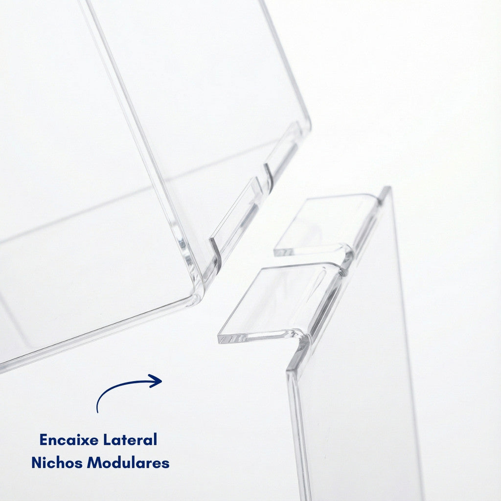 Prateleira Parede Modular Organização Quarto Decorativa Moderna Interior Composição