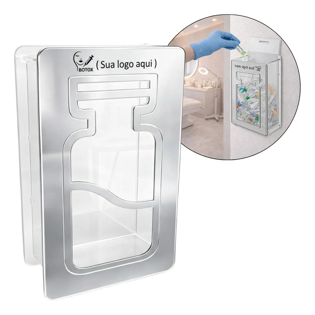 Porta Ampolas Personalizado Harmonização Facial Suporte Parede Organização Clínica Estética Consultório Estético Premium