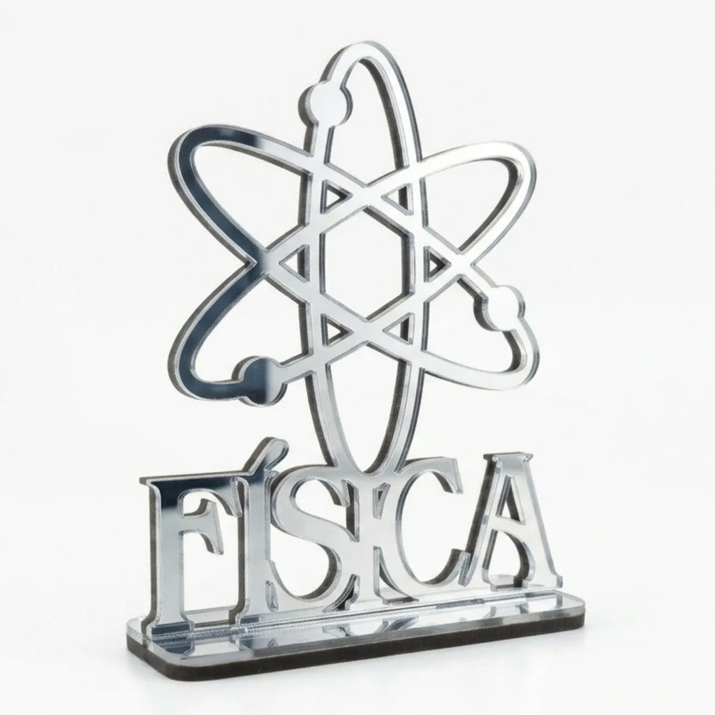 Emblema Profissões Faculdade Homenagem Prateado