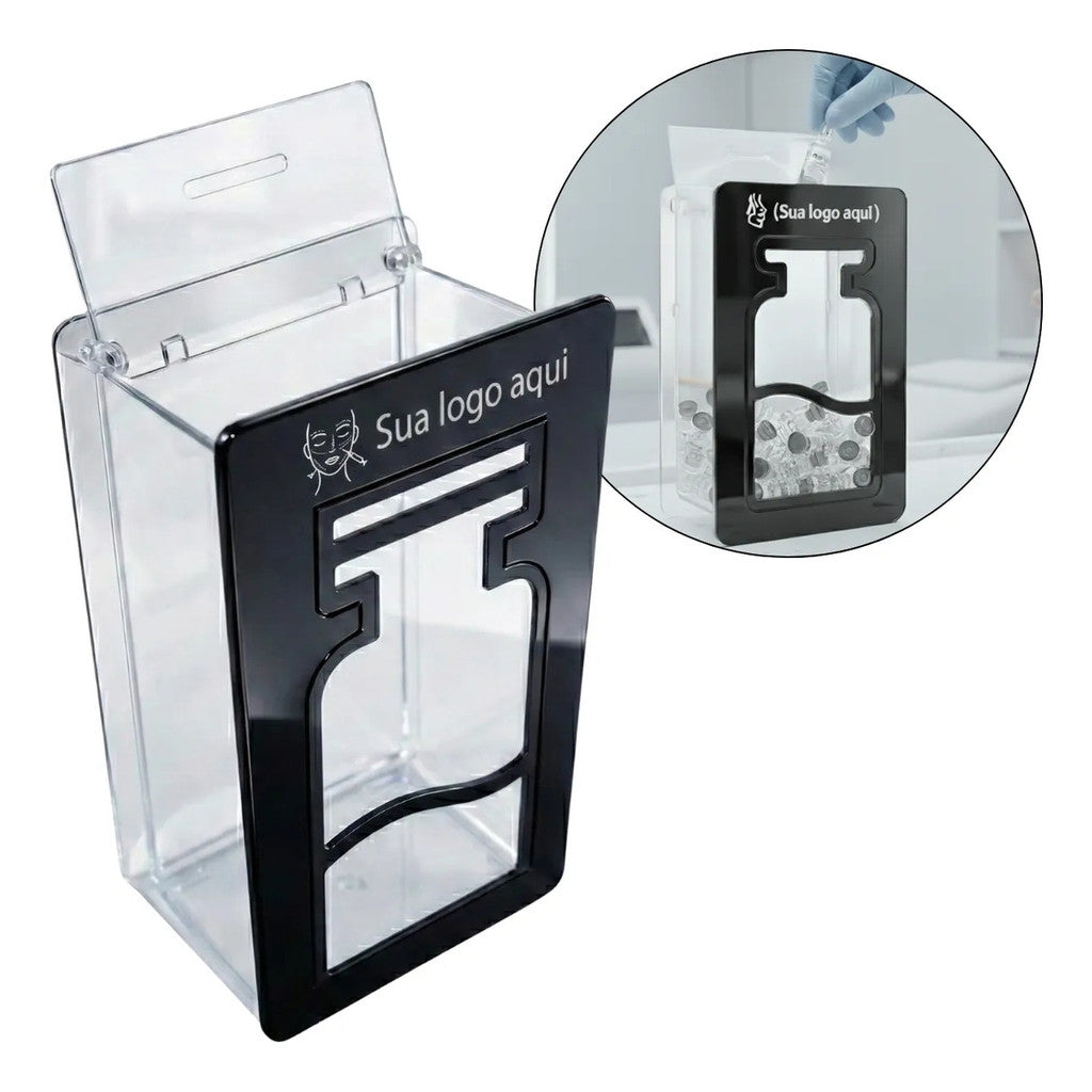 Porta Ampolas Personalizado Harmonização Facial Suporte Parede Organização Clínica Estética Consultório Estético Premium