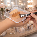 Paleta Combinar Maquiagem Profissional Ajuste Tonalidade Base Corretivo Uso Manual Ferramenta Essencial Beleza Estúdio Make Perfeita Alta Precisão Controle Cores