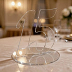 Enfeite Número 15 Para Decoração Mesa Debutante Elegante