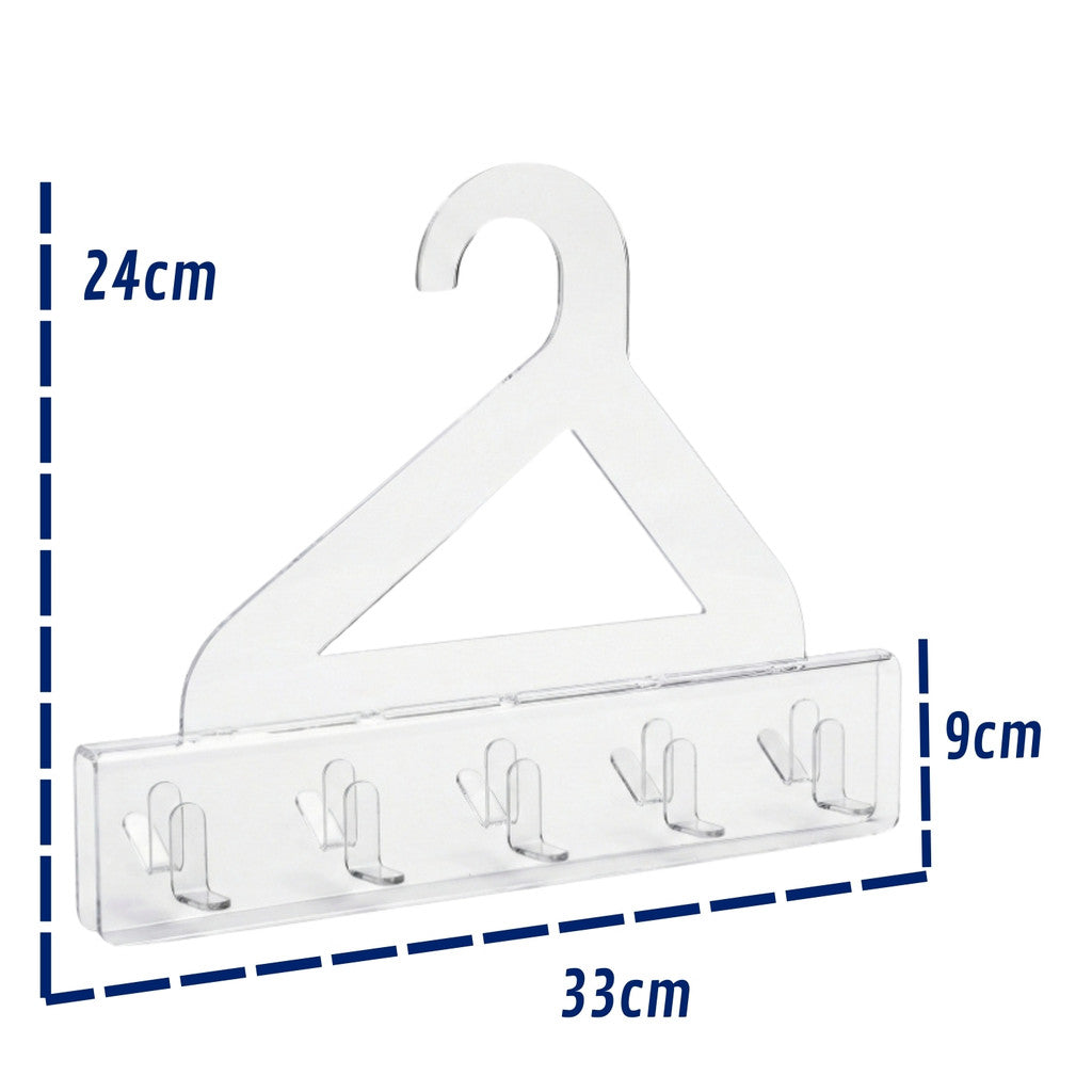 Cabide Porta Cintos Organizador Closet Armário Suporte Ganchos Organização Guarda Roupa Roupa Expositor Acessórios