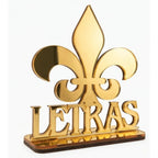 Emblema Profissões Faculdade Homenagem Dourado