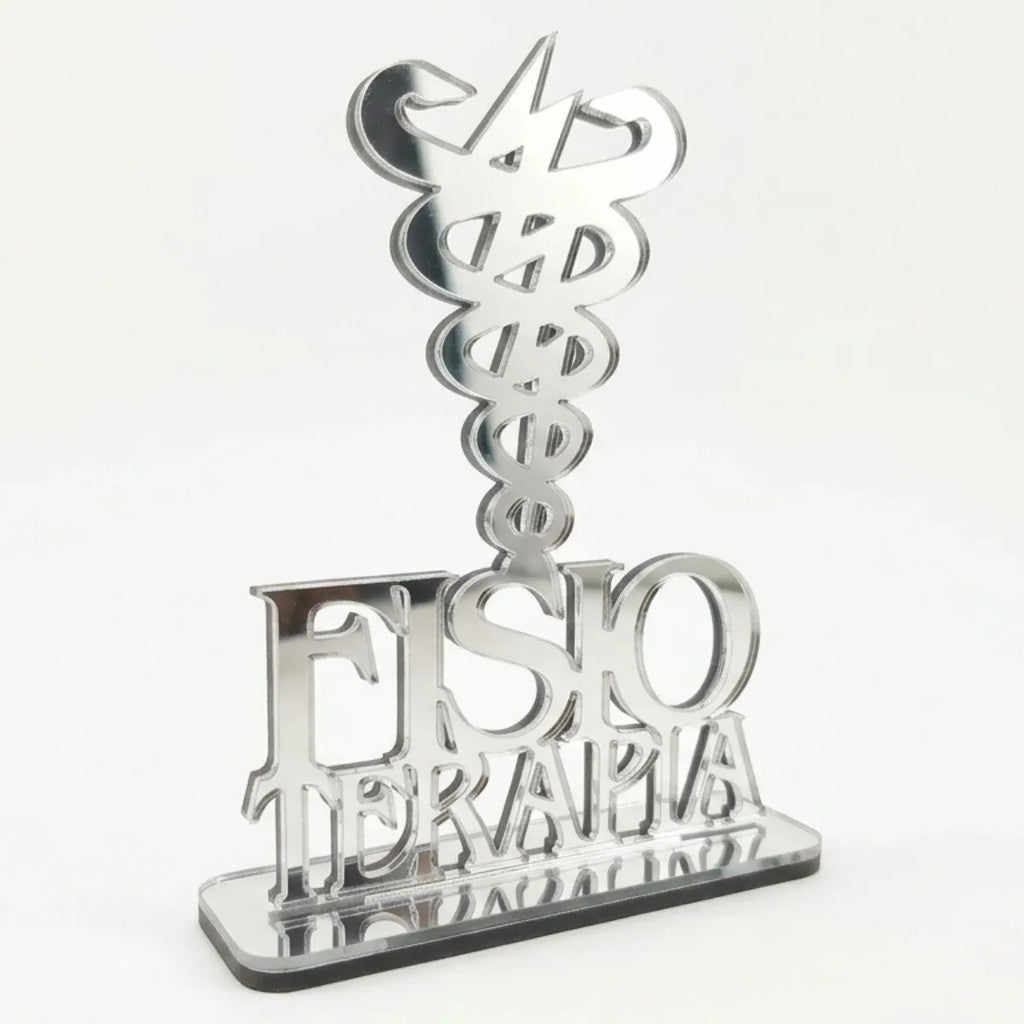 Emblema Profissões Faculdade Homenagem Prateado