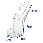 Ganchos 4 Peças Veicular Banco Passageiro Organização Interna Bolsa Mochila Compras Utilitário