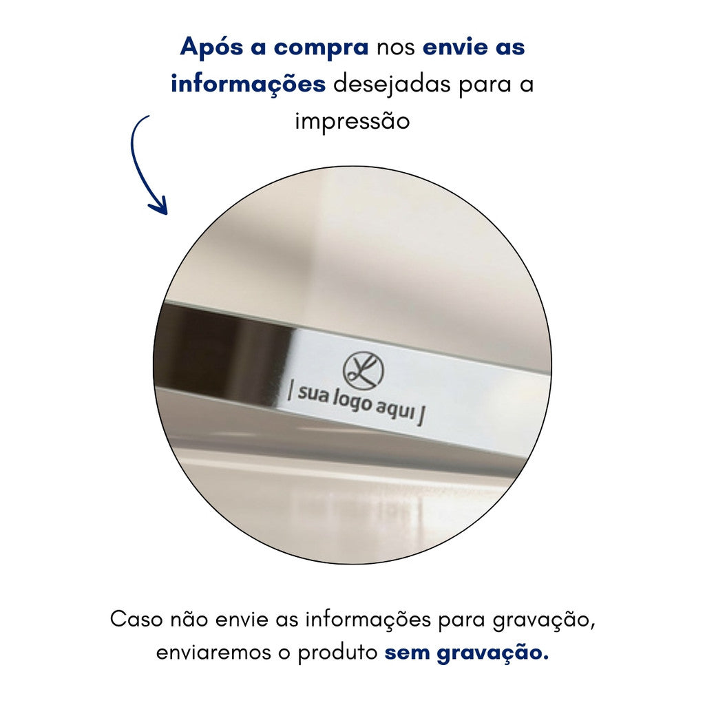 Kit Escritório Personalizado Prancheta Porta Caneta Cartões Clínica Consultório Médico