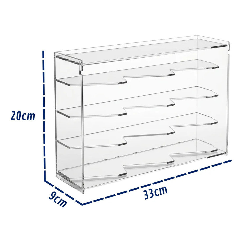 Suporte Display 12 Carrinhos Hot Wheels Expositor Modular Coleção Empilhavel Encaixável