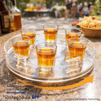 Porta Copos Shot Dose Suporte Giratório Presente Decoração