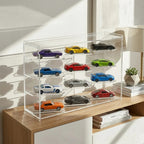 Suporte Display 12 Carrinhos Hot Wheels Expositor Modular Coleção Empilhavel Encaixável