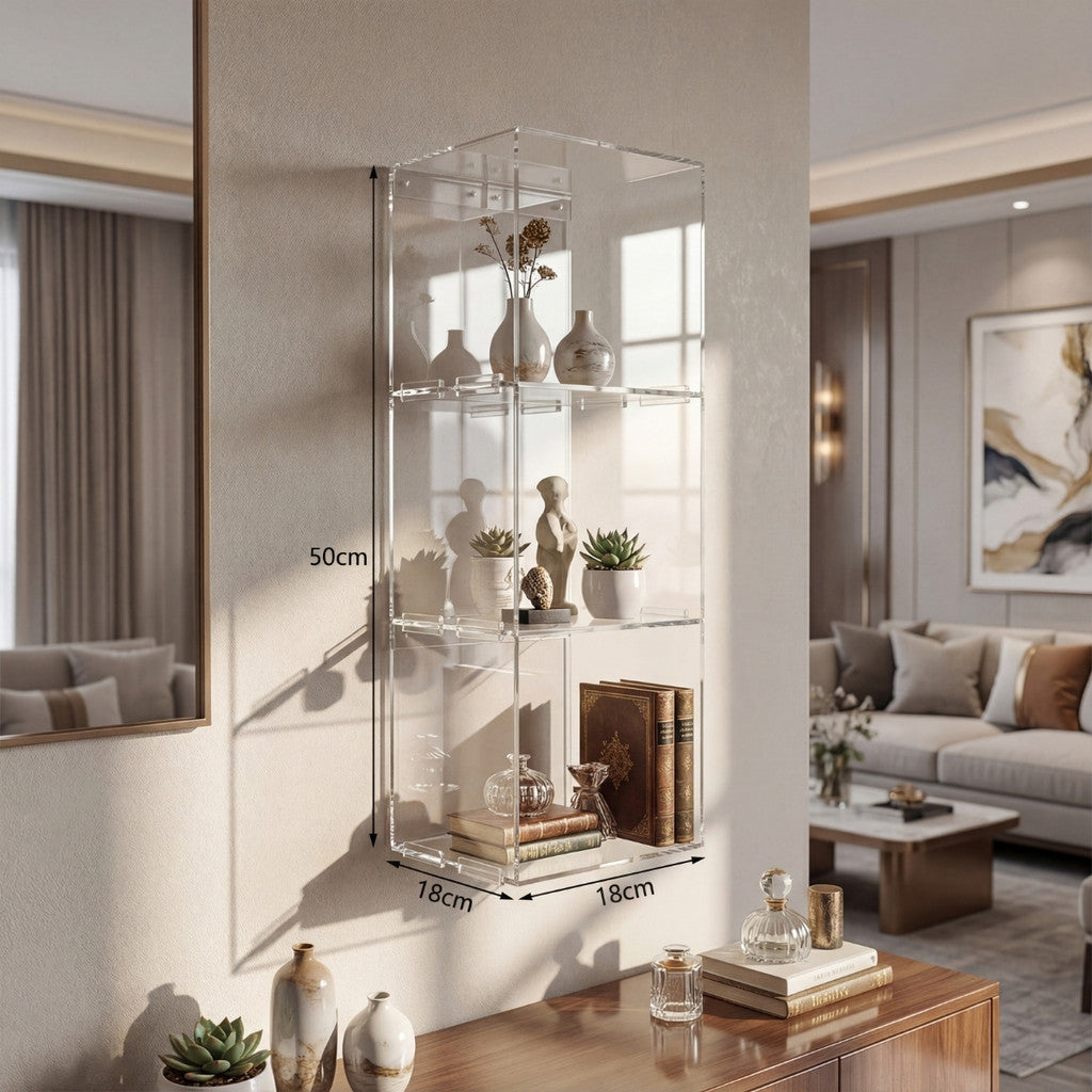 Prateleira Parede Modular Organização Quarto Decorativa Moderna Interior Composição