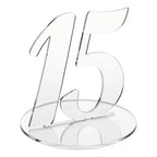 Enfeite Número 15 Para Decoração Mesa Debutante Elegante