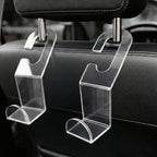 Ganchos 4 Peças Veicular Banco Passageiro Organização Interna Bolsa Mochila Compras Utilitário